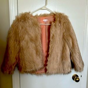 Fuzzy Crop Jacket